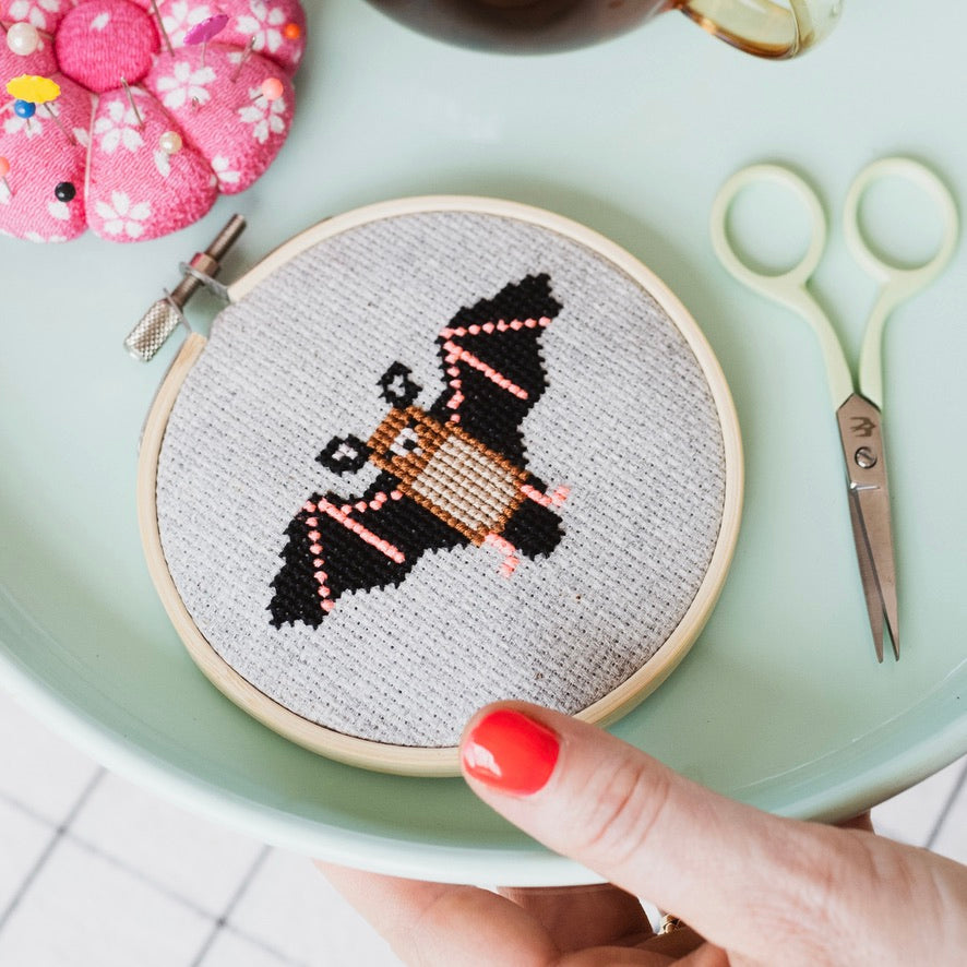 Cross-Stitch Kit - Bat