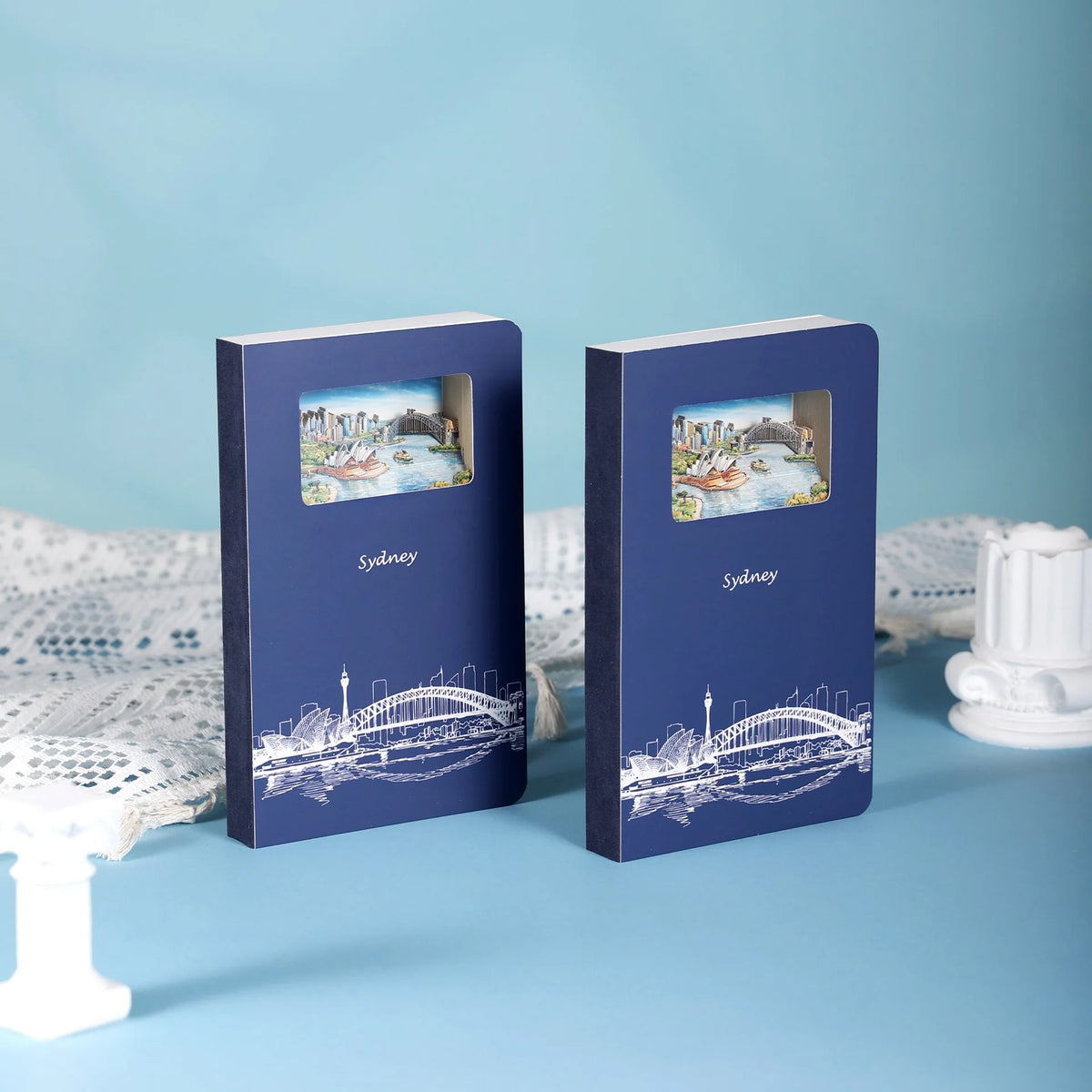 3D Paper Art Notebook - Sydney