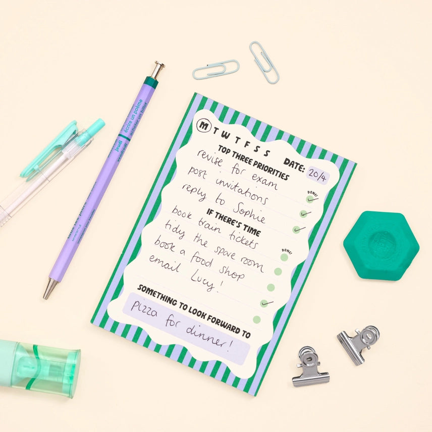 A6 Notepad - Daily Planner