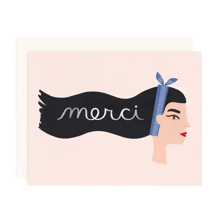 Merci Greeting Card