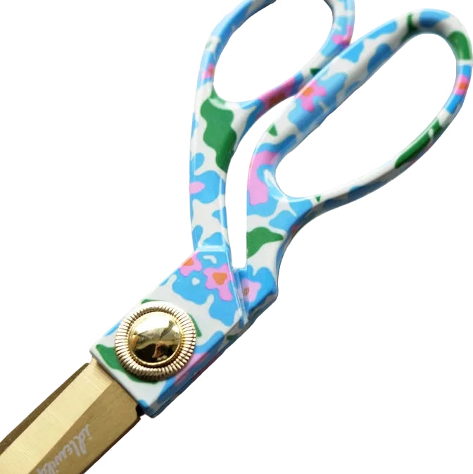 Designer Scissors - Trippy Daisies