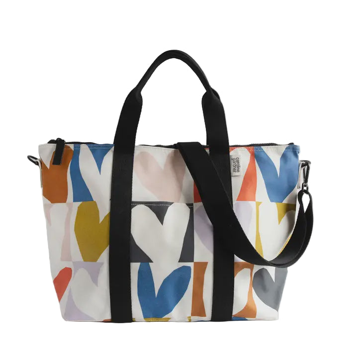 Weekend Bag - Multi Heart Checkmate