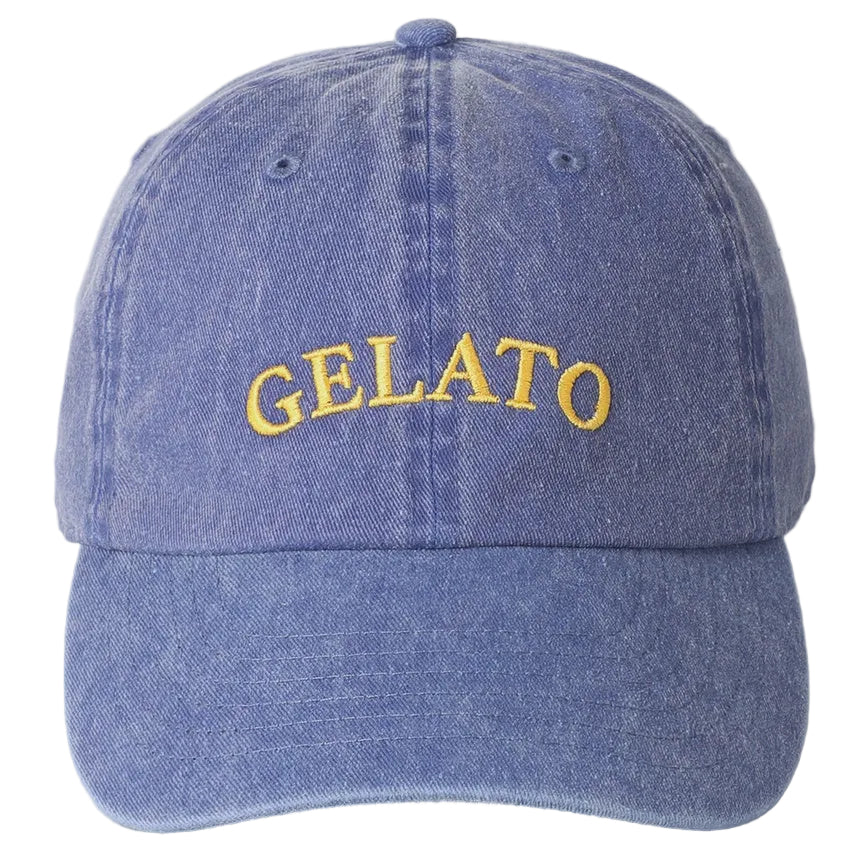 Embroidered Baseball Cap - Gelato Royal Blue