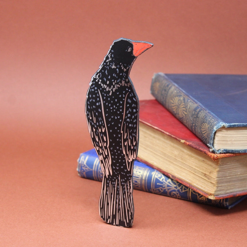 Rook in a Book Bookmark
