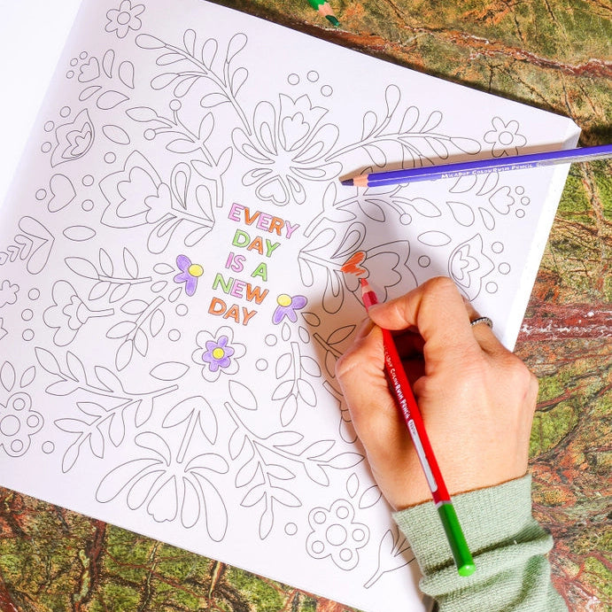 Affirmations Colouring Book