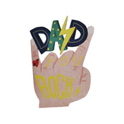 Cut Art Card - Dad You Rock