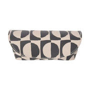 CG Flap Glasses Case - Mono Circle Geo