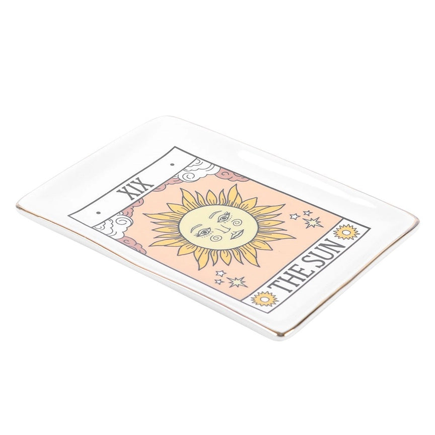 Vintage Tarot Trinket Dish - The Sun