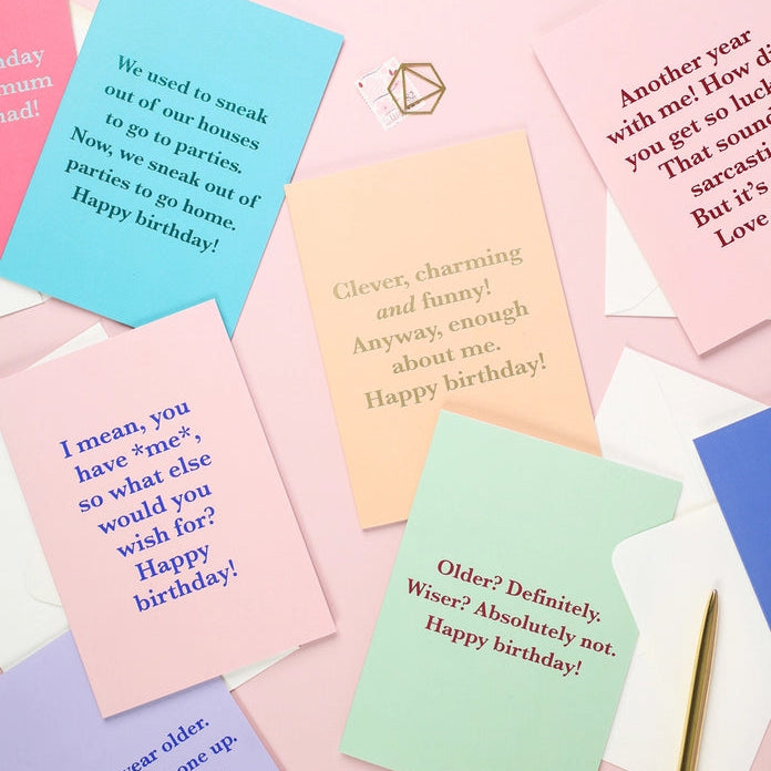 Clever, Charming & Funny Card
