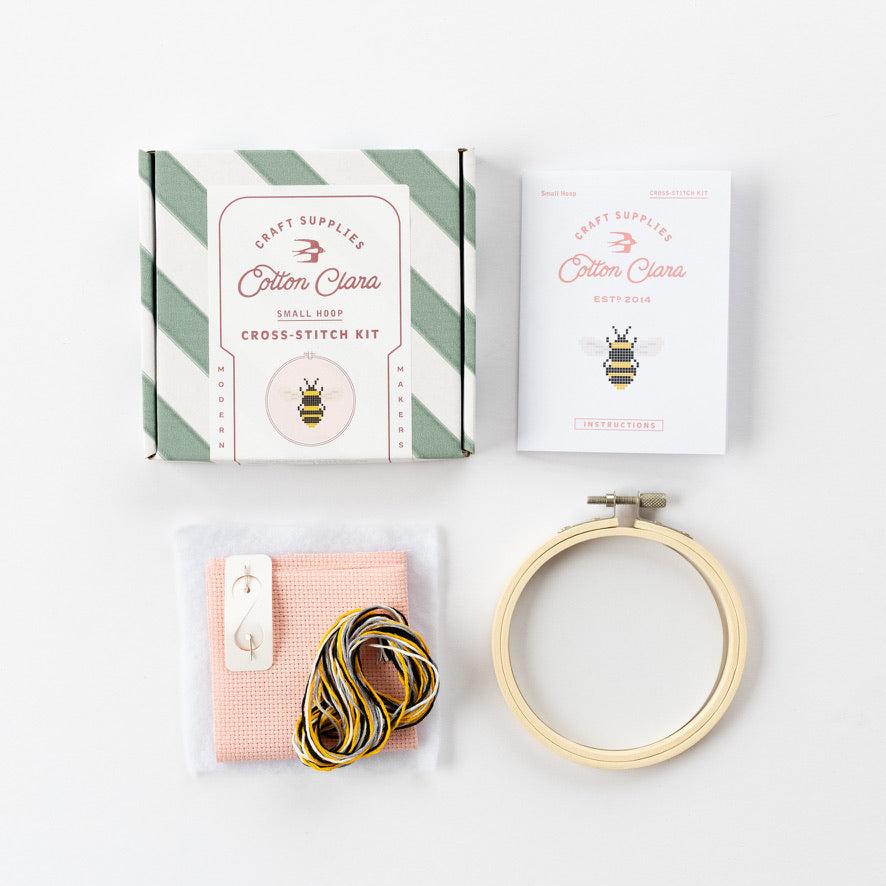 Cross-Stitch Kit - Bumble Bee