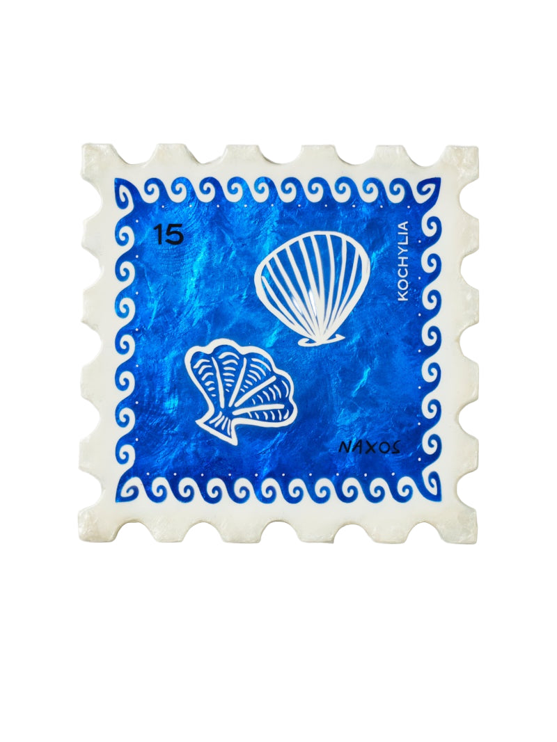 Capiz Shell Art - Sunroom Stamp - Shell