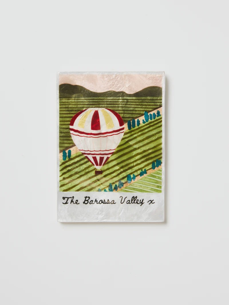 Capiz Shell Art Tile - Snapshot - Barossa