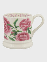 Half Pint Mug - Pink Peony