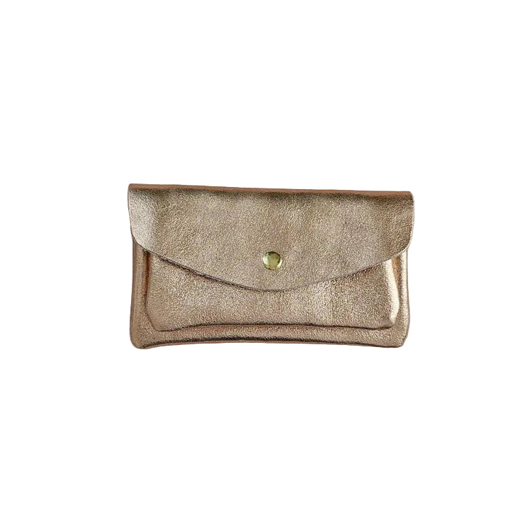 Kangaroo Double Pocket Wallet - Nude