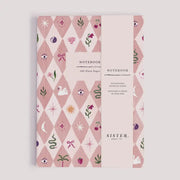 Blush Harlequin Notebook