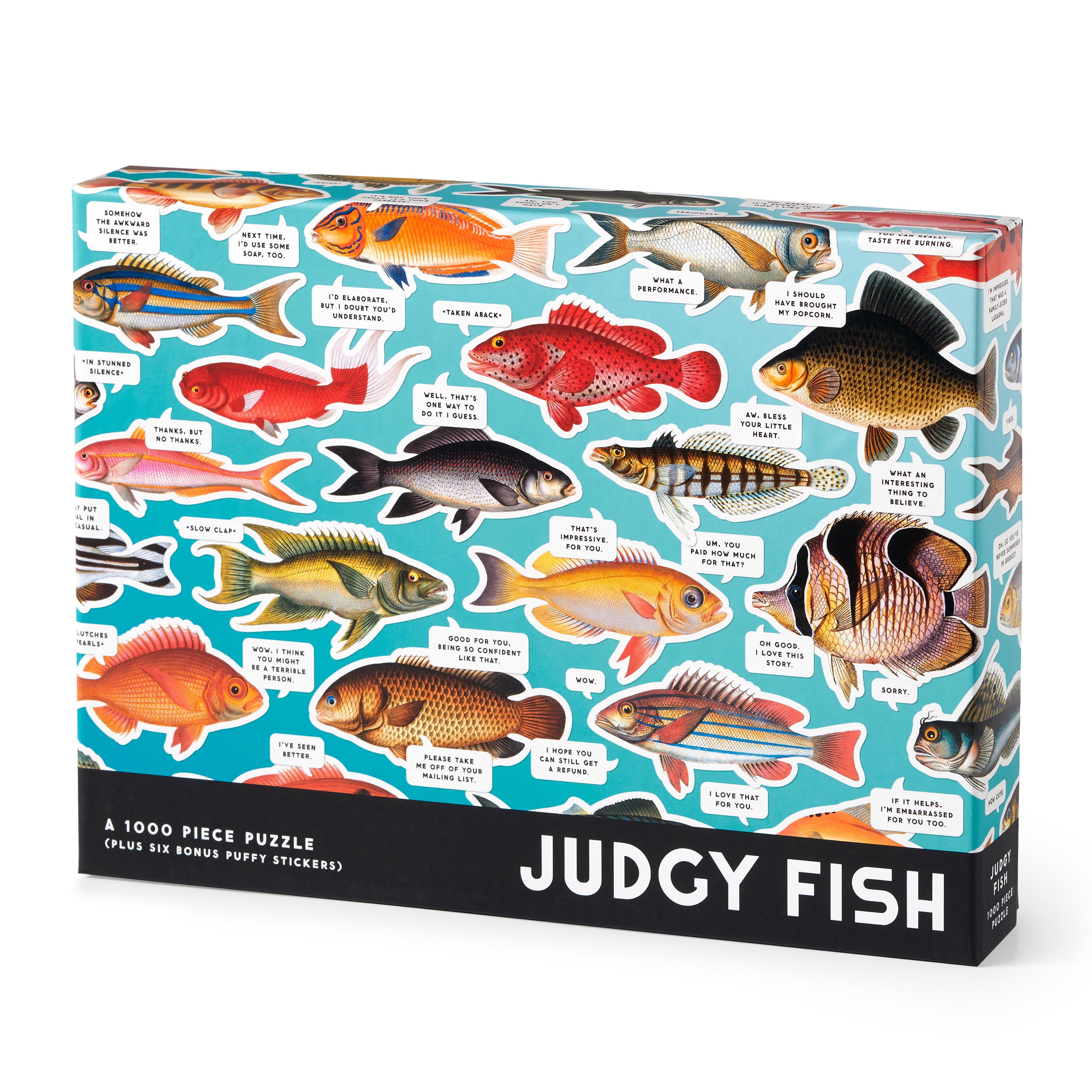 1000pc Puzzle - Judgy Fish