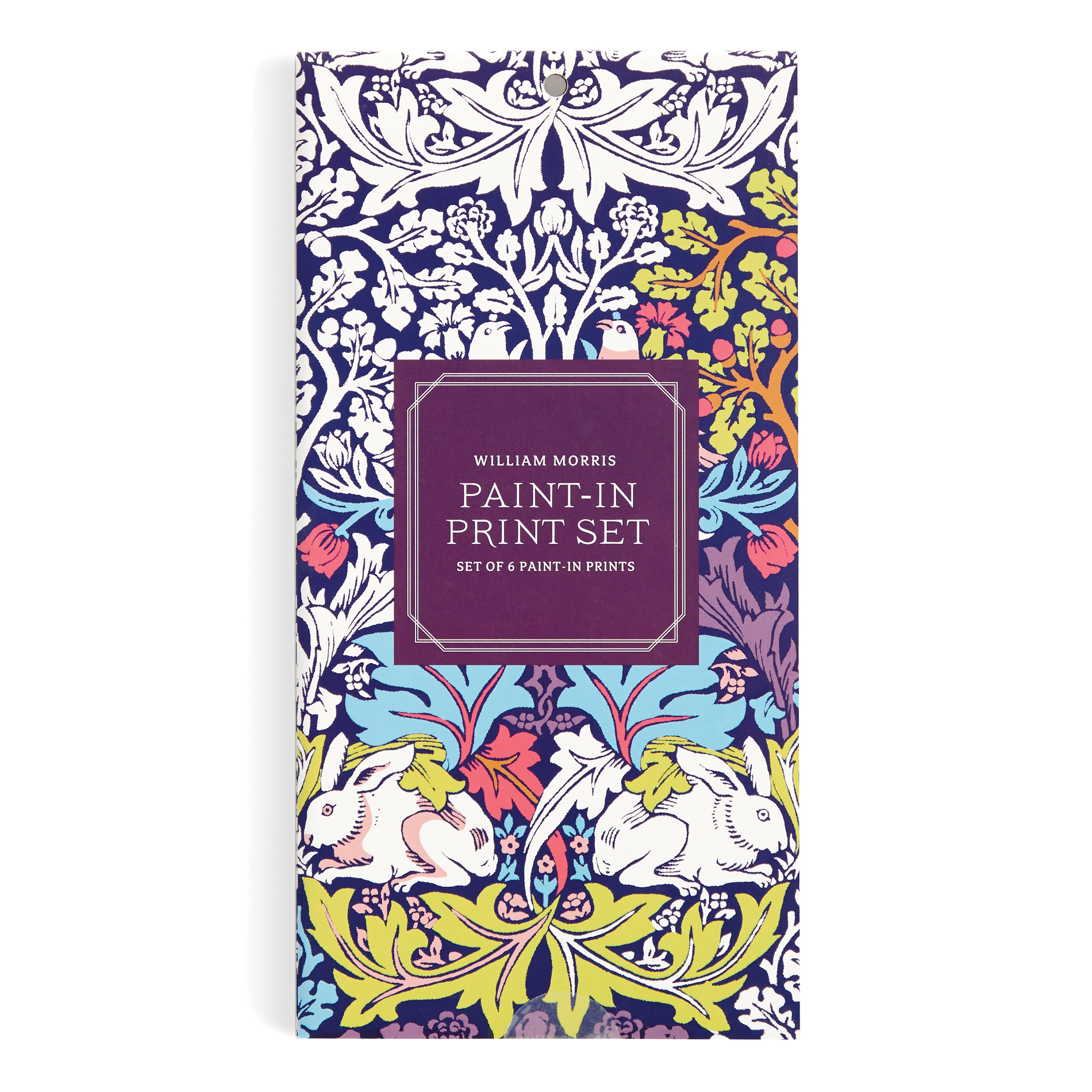 Paint-In Print Set - William Morris