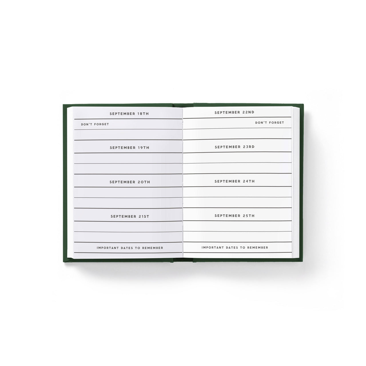 Tiny Books - Tiny Dates People Get Mad if I Forget