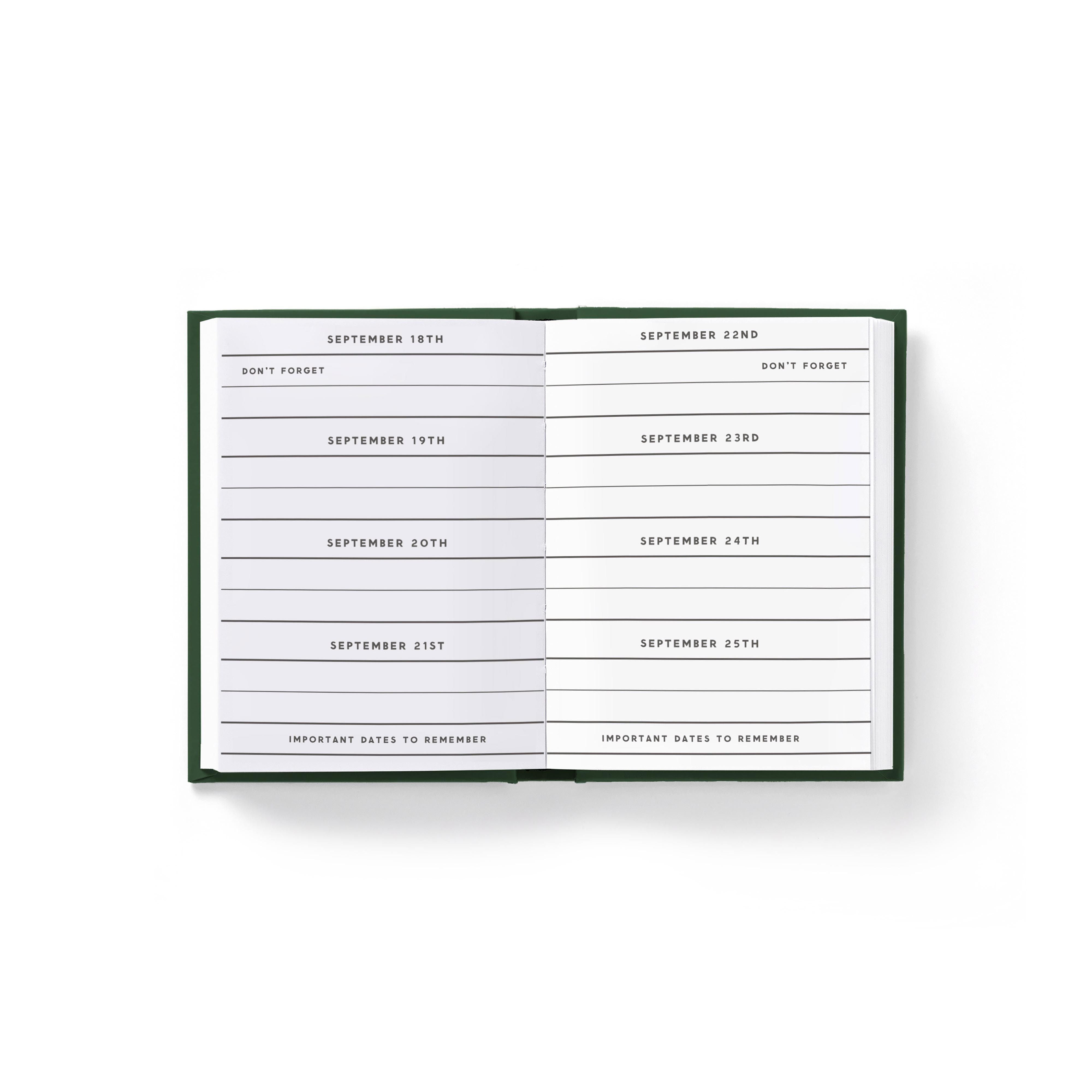 Tiny Books - Tiny Dates People Get Mad if I Forget