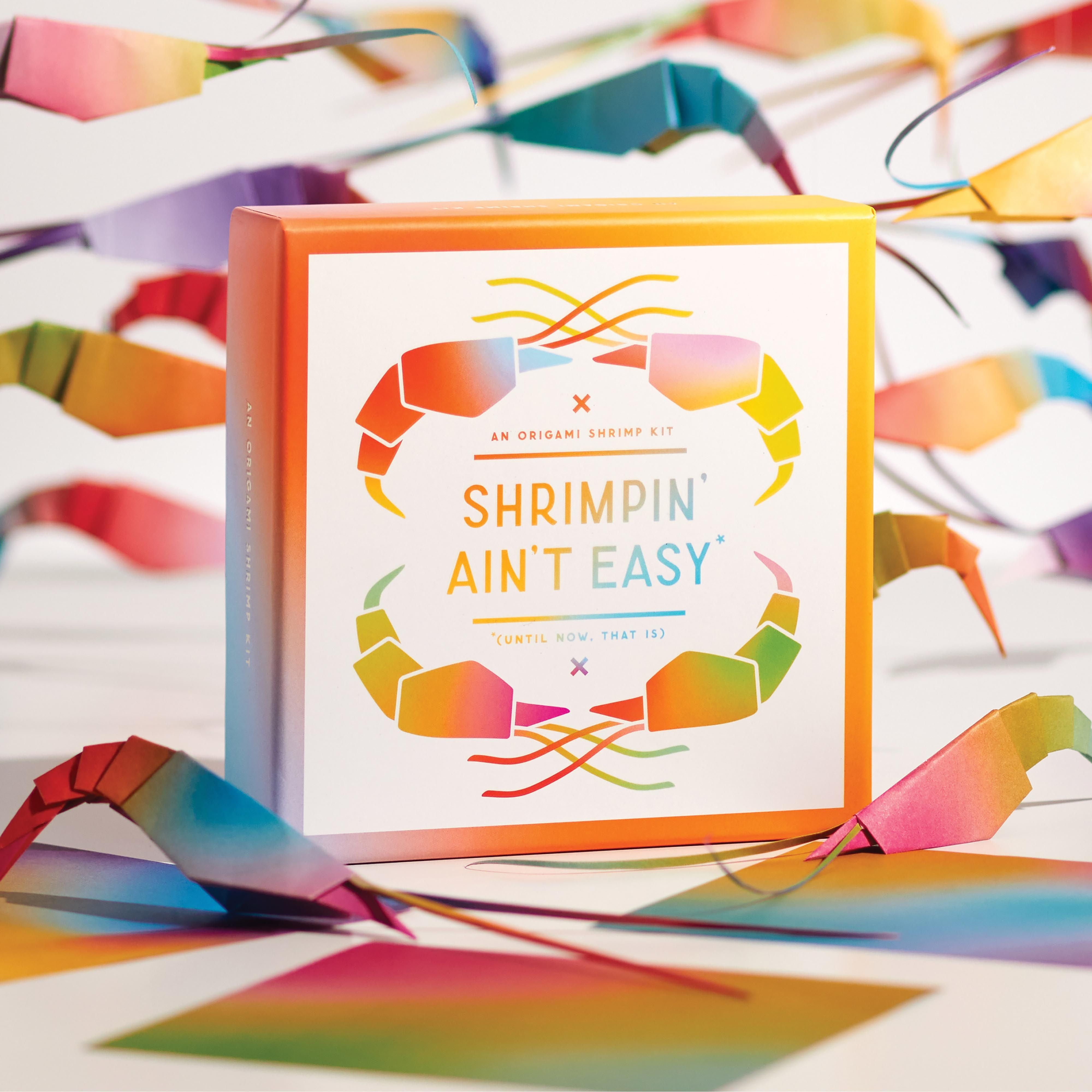 Shrimpin' Aint Easy Origami Kit
