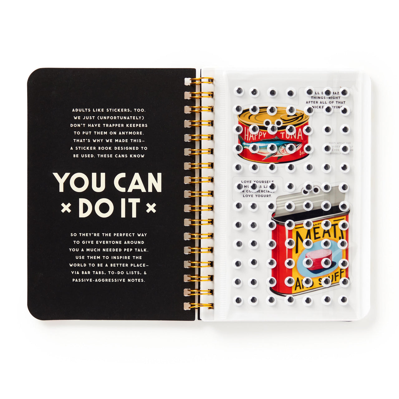 Googly Sticker Book - You Can Do It