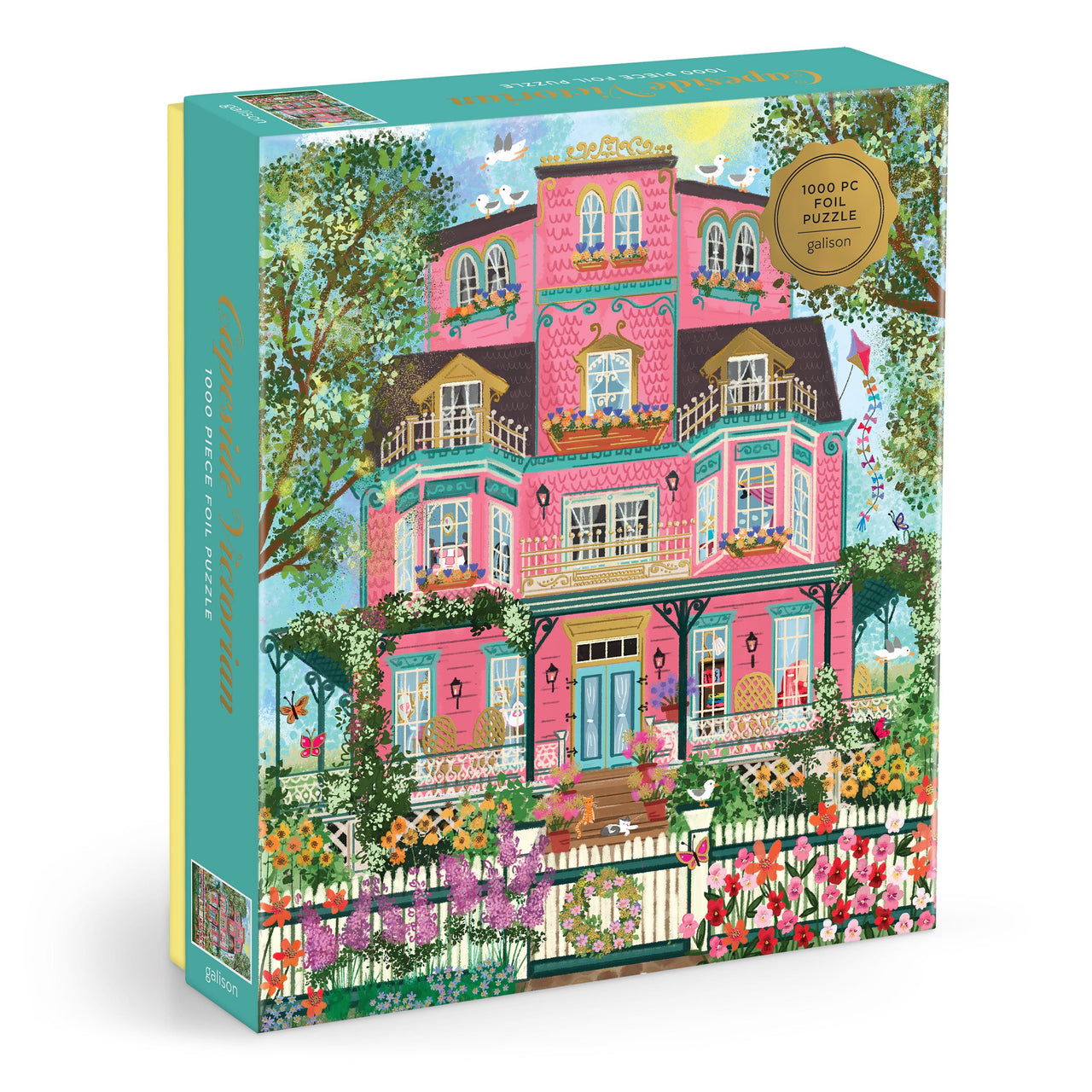 1000pc Foil Puzzle - Capeside Victorian
