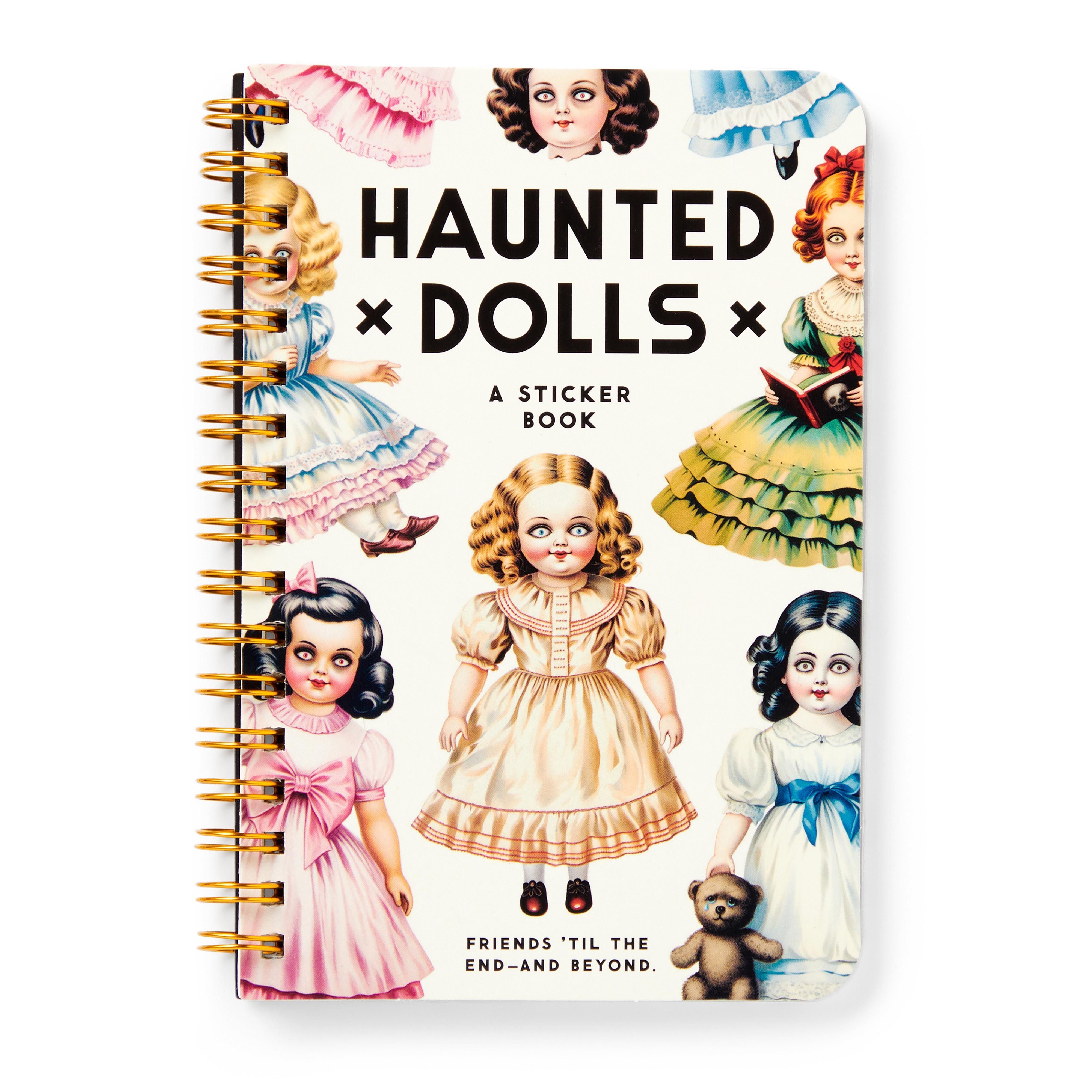 Sticker Book - Haunted Dolls