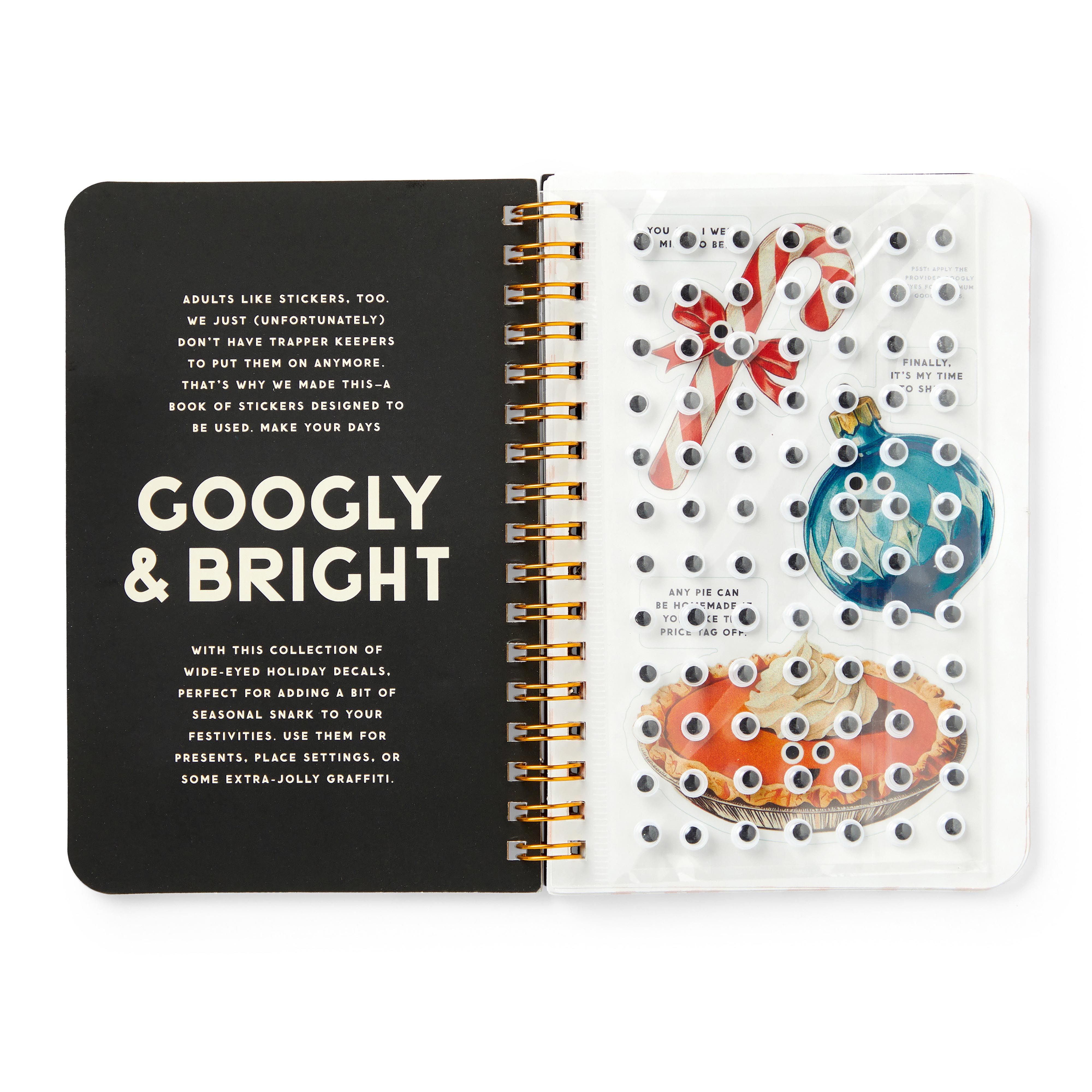 Googly Sticker Book - Googly & Bright