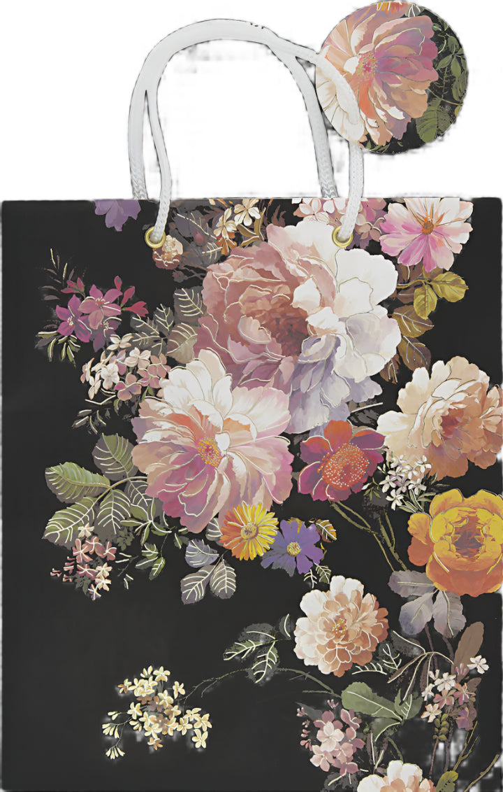 Midnight Floral Gift Bag