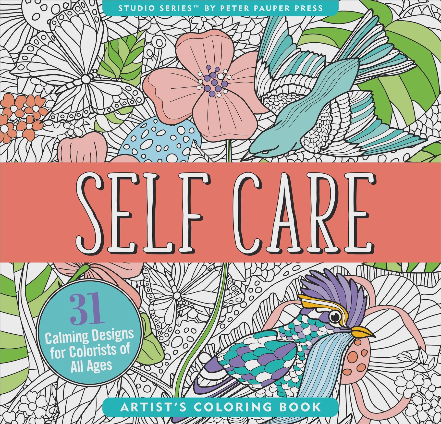 Artist's Colouring Book - Self Care