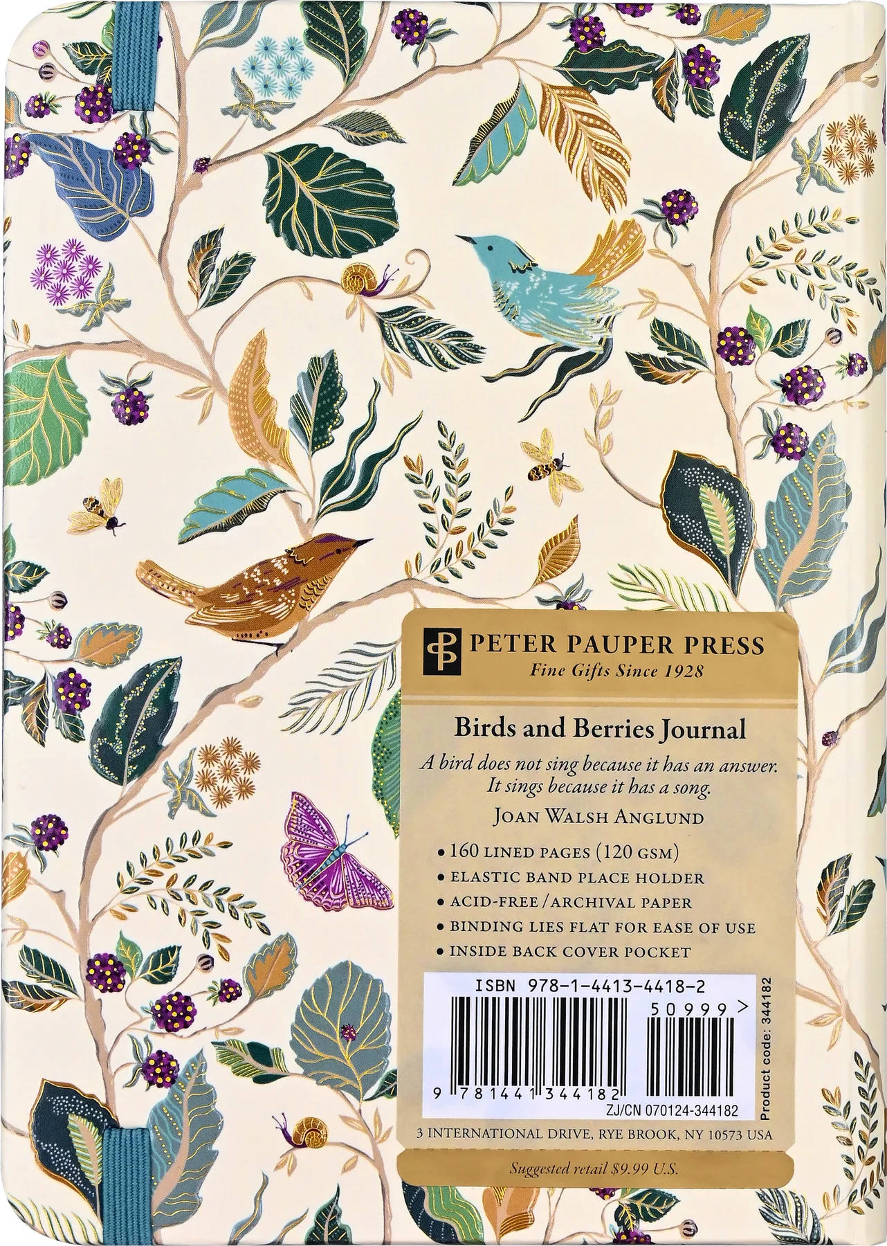 Birds & Berries Journal