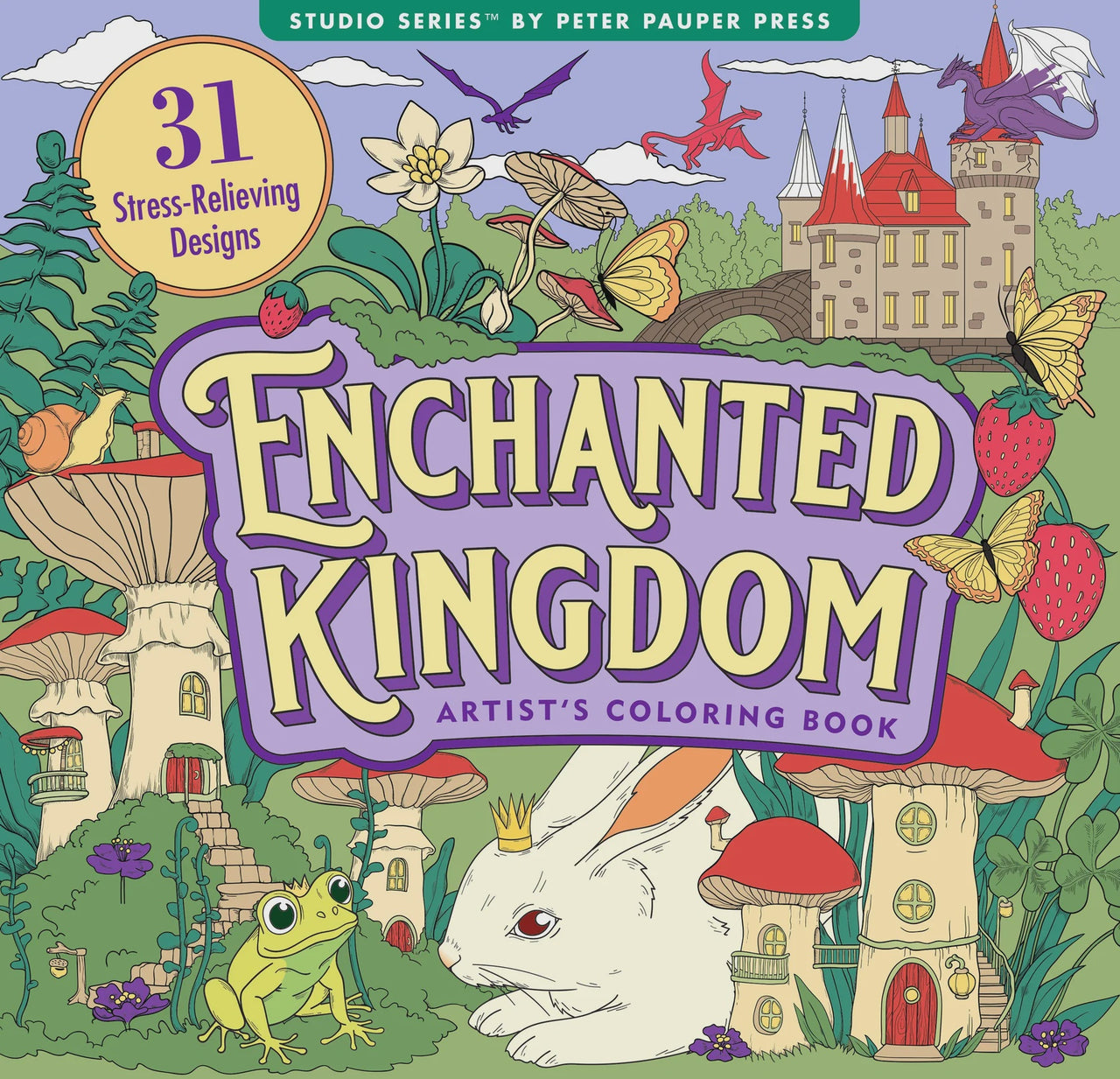Artist's Colouring Book - Enchanted Kingdom