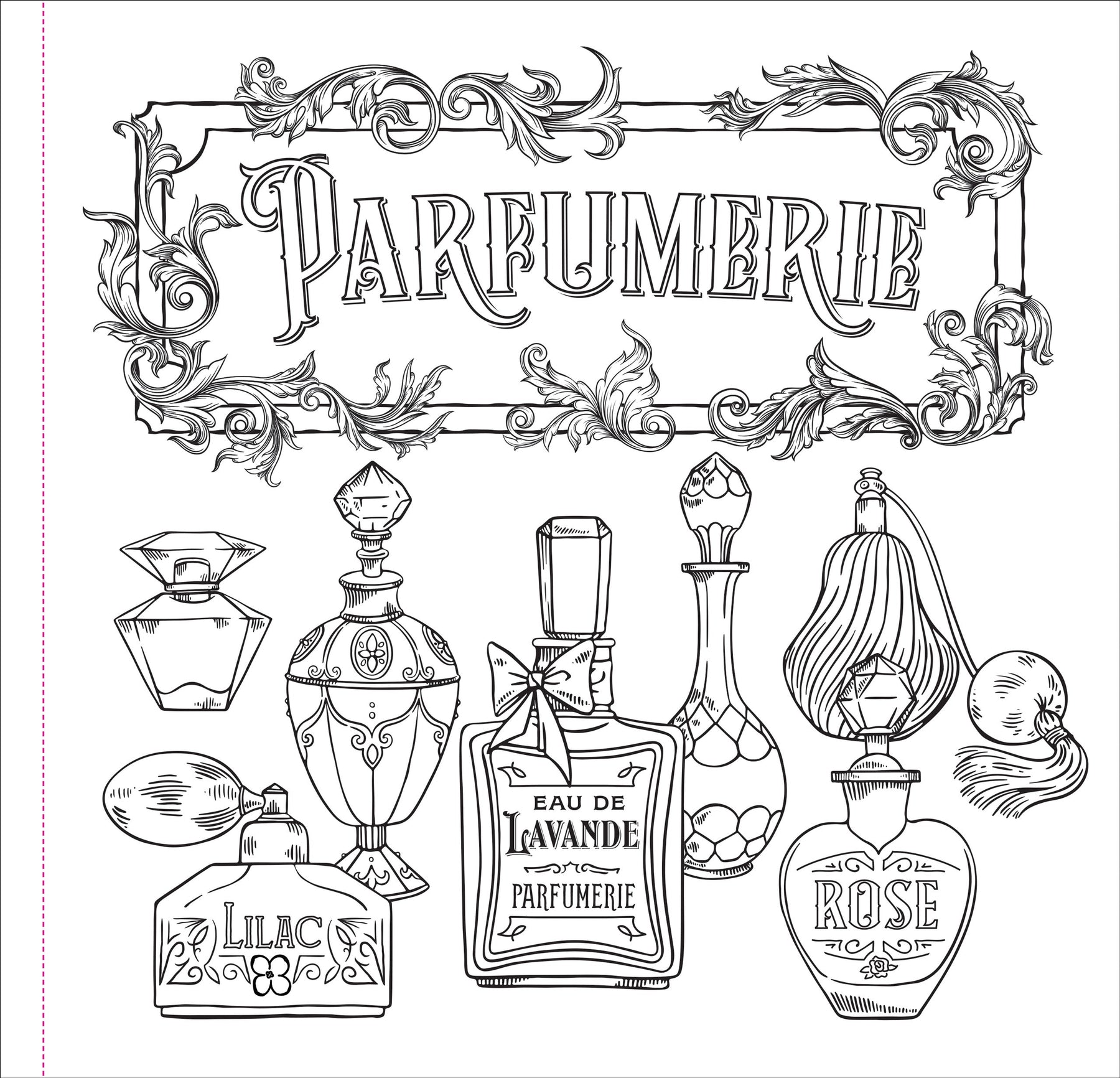 Artist's Colouring Book - Ephemera