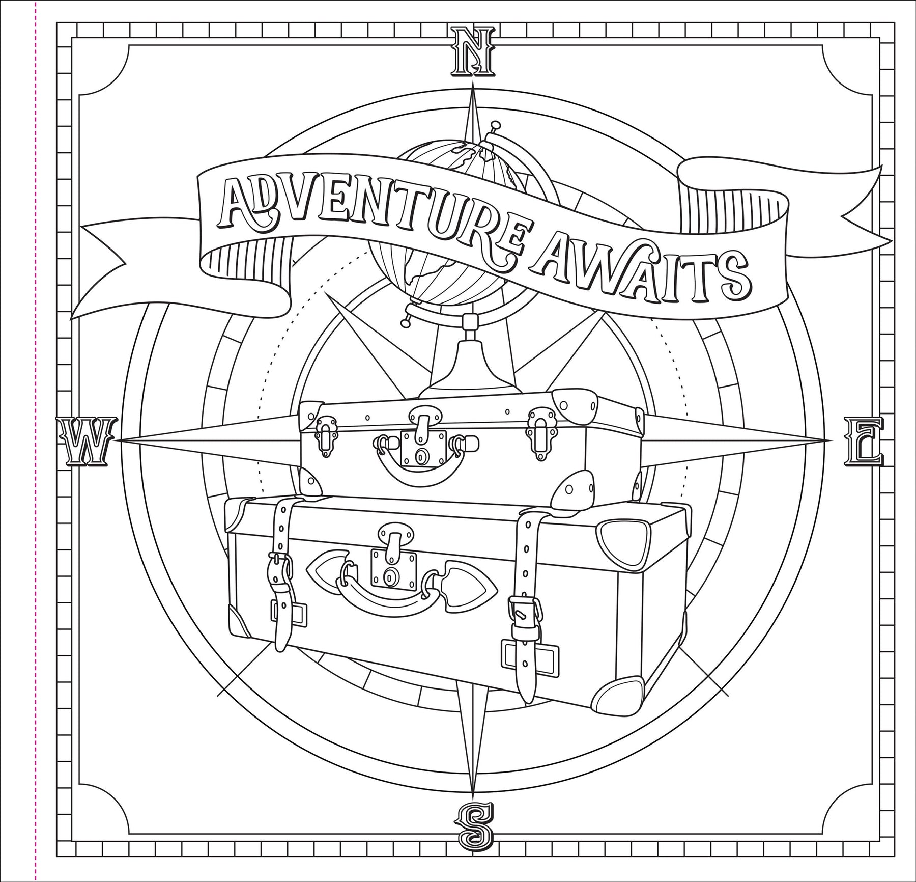Artist's Colouring Book - Ephemera