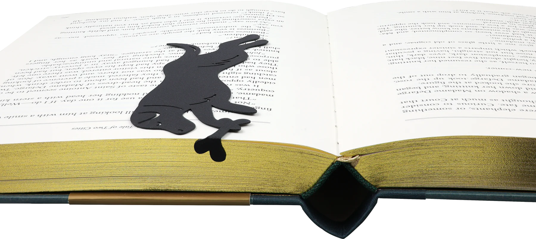Book Hugger Metal Bookmark - Black Lab