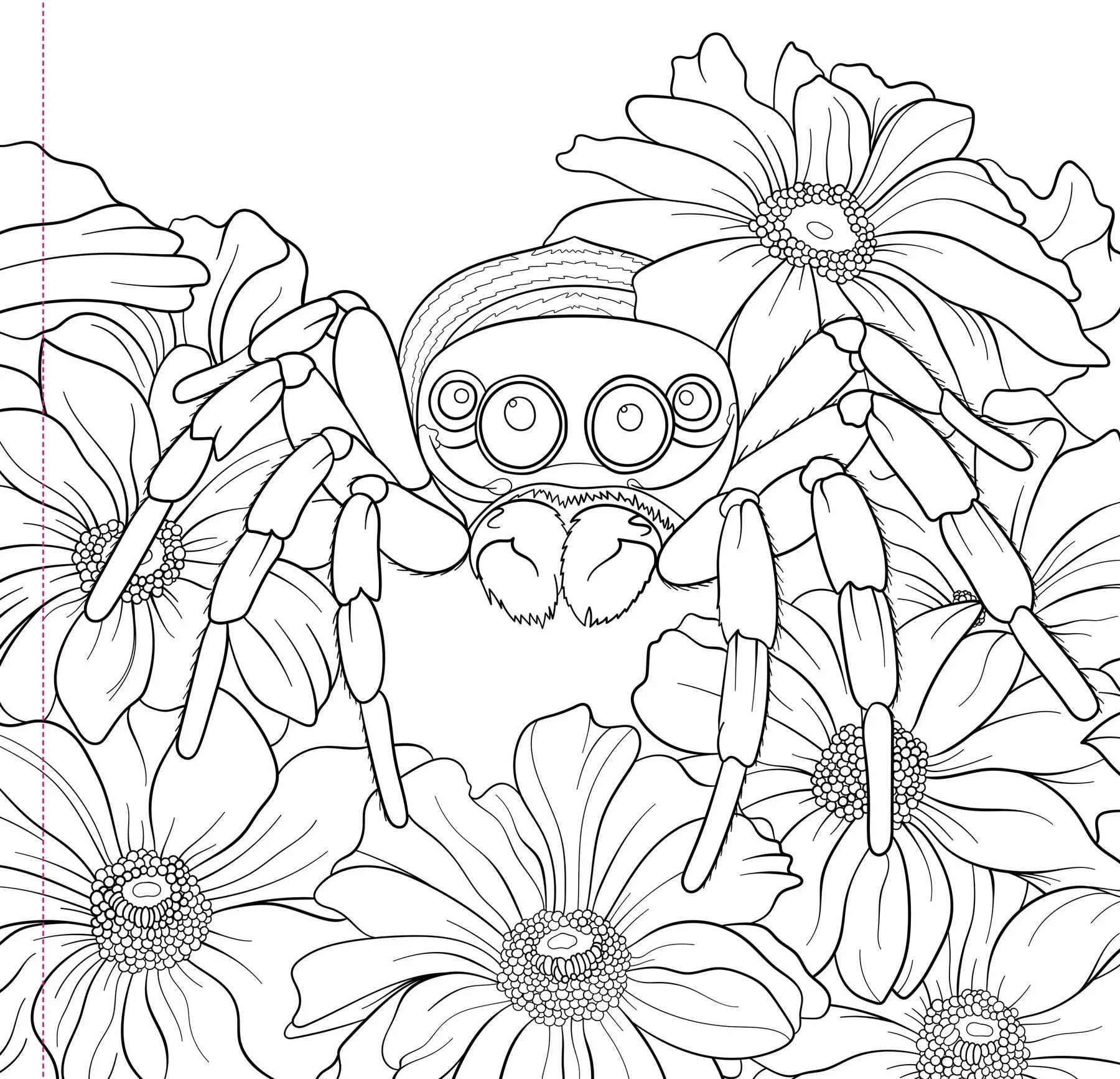 Artist's Colouring Book - Goth Garden