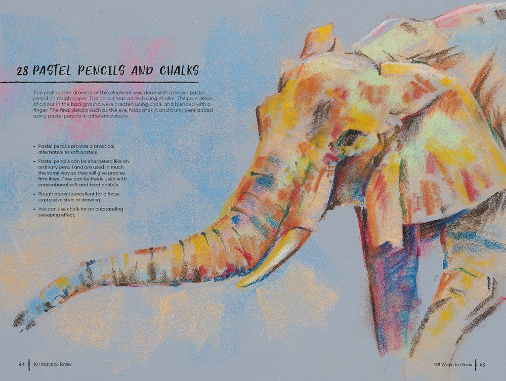 101 Ways to Draw: A Field Guide to Drawing Mediums & Techniques