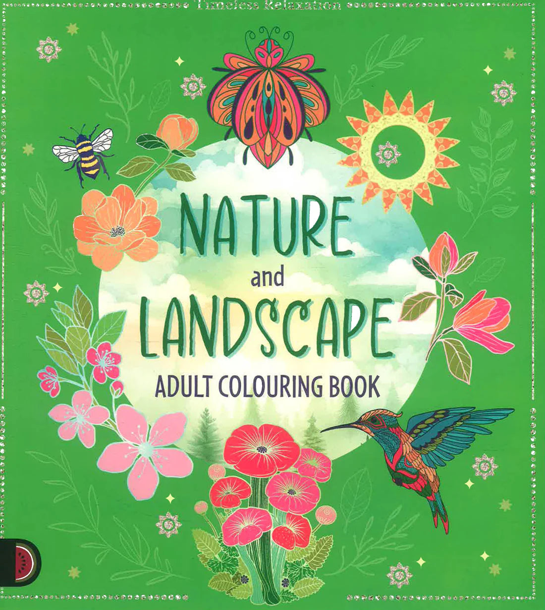 Adult Colouring Book - Nature & Landscape