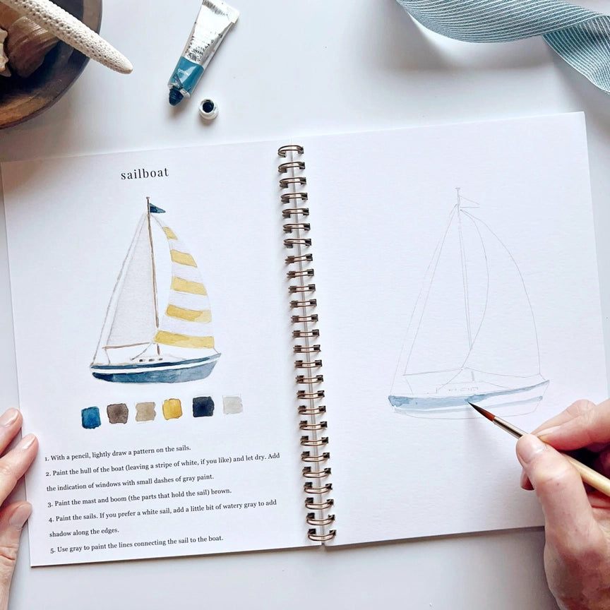 Watercolour Workbook - Seaside