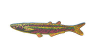 Fish Bookmark - Dark Green