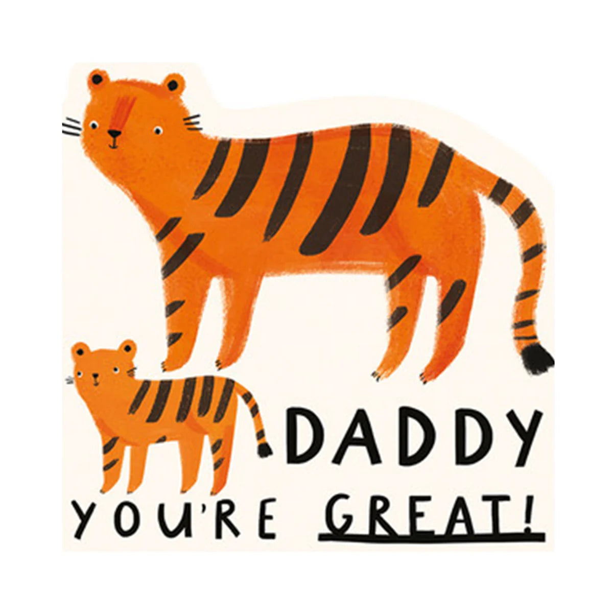 Daddy Tigers Card