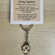 Little Joys Key Ring - Caring Capybara
