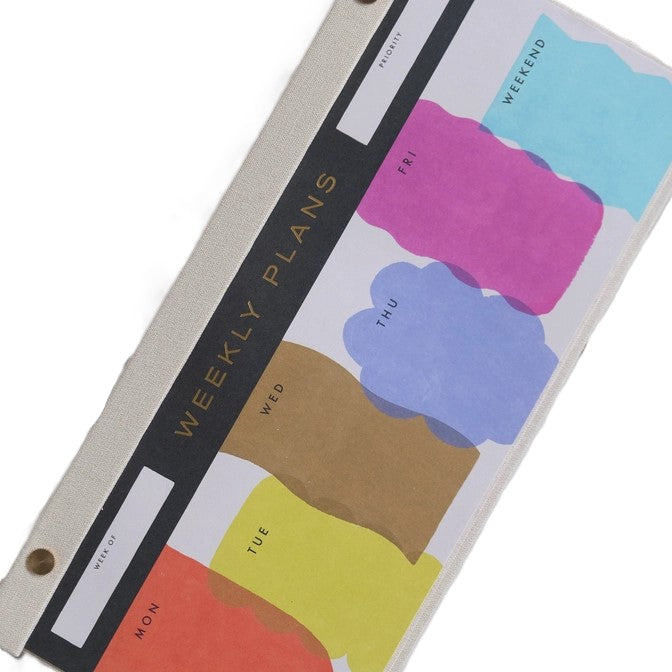 Weekly Planner - Painterly Shapes