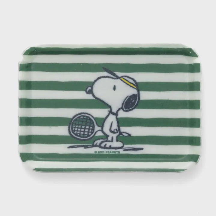 Vintage-Style Tray - Snoopy Tennis