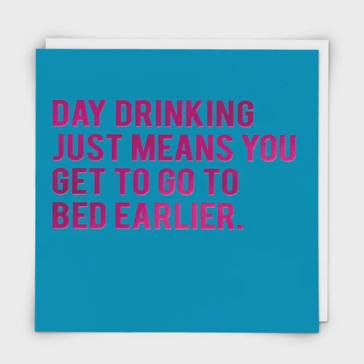 Get To Bed Earlier Card
