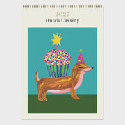 2027 Medium Calendar - Hutch Cassidy