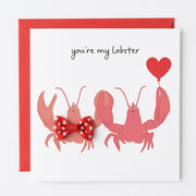 Yo're My Lobster Card