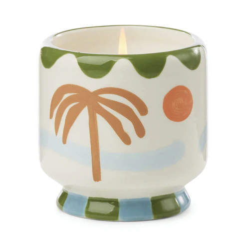A Dopo Candle - Lush Palms (Dewy Melon, Violet & Driftwood)
