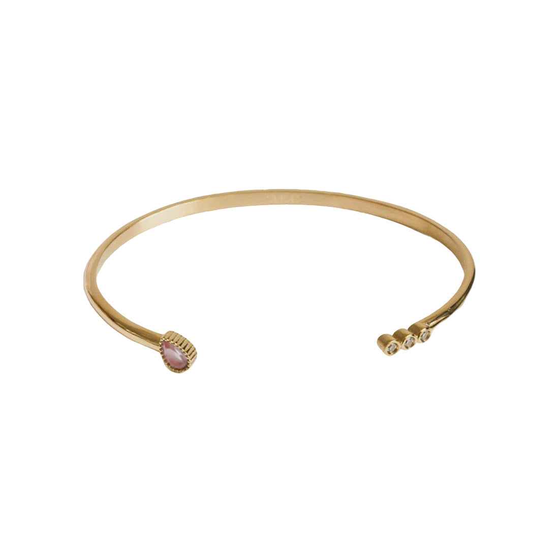 Bracelet Sita - Watermelon Quartz