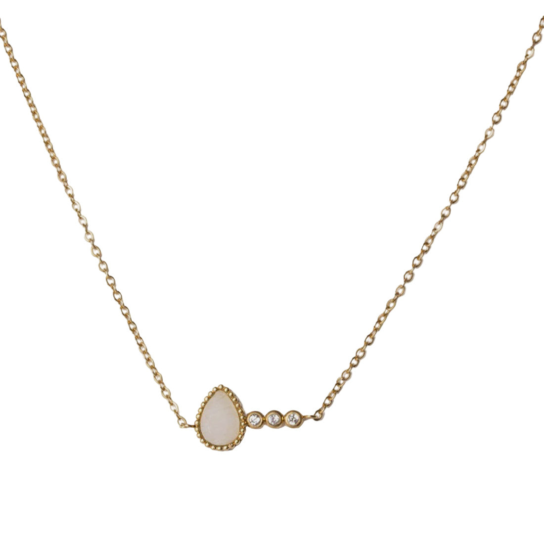Necklace Tyche - Moonstone